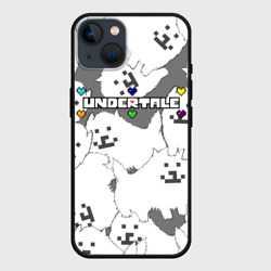 Чехол для iPhone 14 Undertale doggy