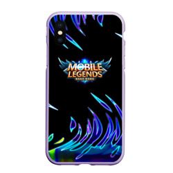 Чехол для iPhone XS Max матовый Mobile Legends: Bang Bang