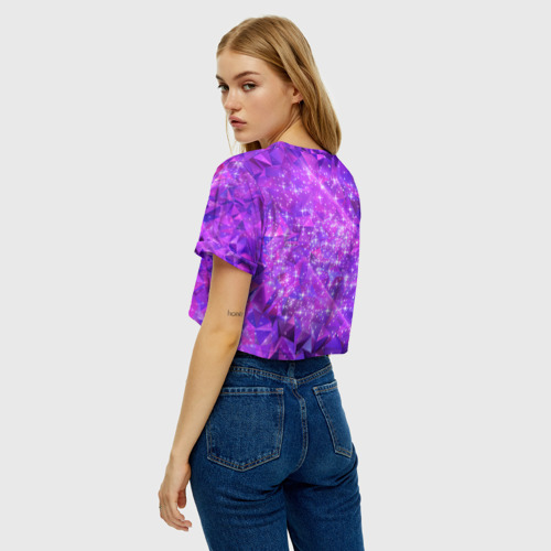 Женская футболка Crop-top 3D Шалтир Бладфоленн, цвет 3D печать - фото 5