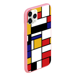 Чехол для iPhone 11 Pro Max матовый Color blocking - фото 2