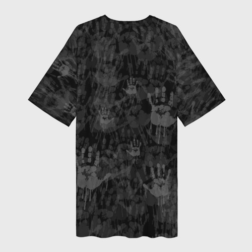 Платье-футболка 3D Children of Bodom, цвет 3D печать - фото 2