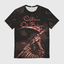 Мужская футболка 3D Children of Bodom Reaper