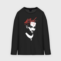 Женский лонгслив oversize хлопок Playboi Carti Whole Lotta Red