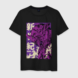 Мужская футболка хлопок Evangelion Eva-01
