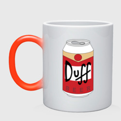 Кружка хамелеон Duff Beer