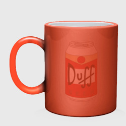 Кружка хамелеон Duff Beer - фото 2