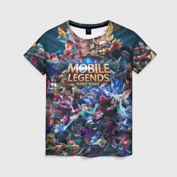 Женская футболка 3D Mobile Legends