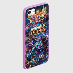 Чехол для iPhone 5/5S матовый Mobile Legends - фото 2
