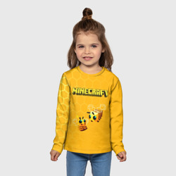 Детский лонгслив 3D Minecraft - фото 2