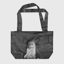 Пляжная сумка 3D Zero Two Меланхолия