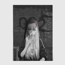 Постер Zero Two Меланхолия