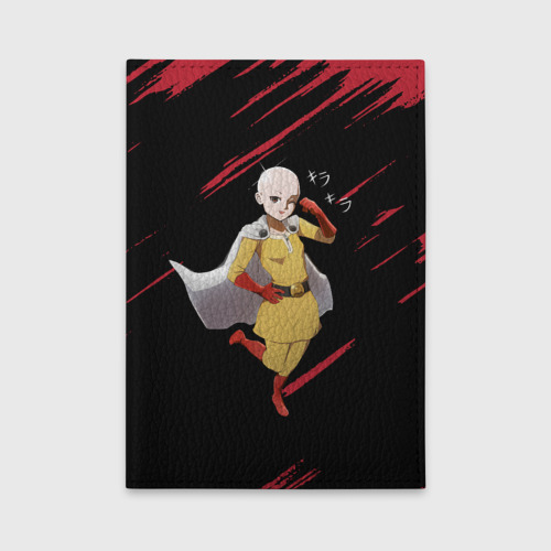 Обложка для автодокументов One Punch Girl, цвет зеленый