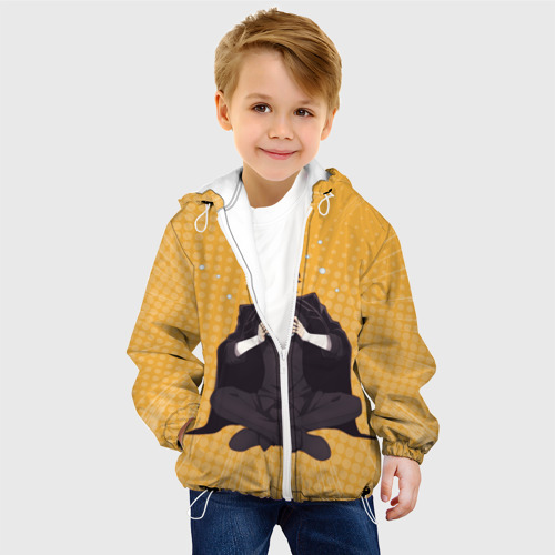 Детская куртка 3D Дазай, цвет белый - фото 3