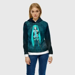 Женская толстовка 3D Мику Хацуне - фото 2