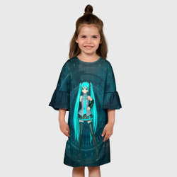 Детское платье 3D Мику Хацуне - фото 2