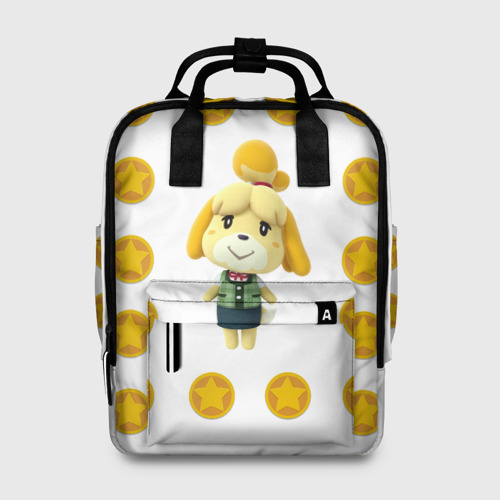 Женский рюкзак 3D Animal crossing - Isabelle