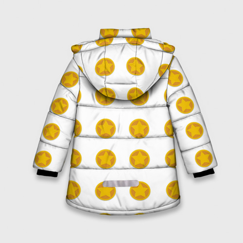 Зимняя куртка для девочек 3D Animal crossing - Isabelle, цвет светло-серый - фото 2