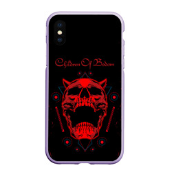 Чехол для iPhone XS Max матовый Children of Bodom Blood