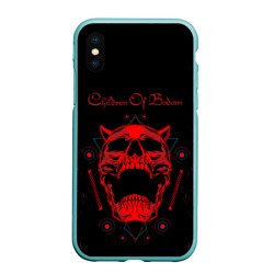 Чехол для iPhone XS Max матовый Children of Bodom Blood