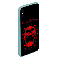 Чехол для iPhone XS Max матовый Children of Bodom Blood - фото 2