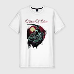 Мужская футболка хлопок Slim Children of Bodom (Z)