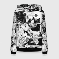 Женская толстовка 3D Магическая битва манга