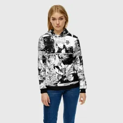 Женская толстовка 3D Магическая битва манга - фото 2