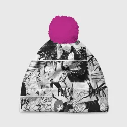 Шапка 3D c помпоном Магическая битва манга