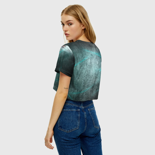 Женская футболка Crop-top 3D Доктор Стоун, цвет 3D печать - фото 5