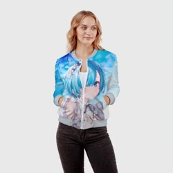 Женский бомбер 3D Рем - фото 2