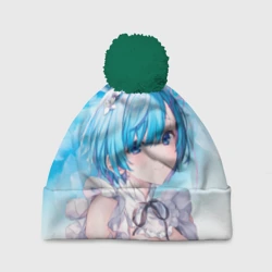 Шапка 3D c помпоном Рем