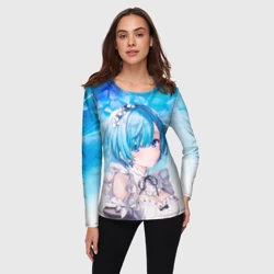 Женский лонгслив 3D Рем - фото 2