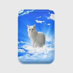 Картхолдер Magsafe магнитный Кот в облаках