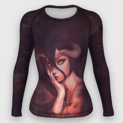 Женский рашгард 3D Albedo sadness
