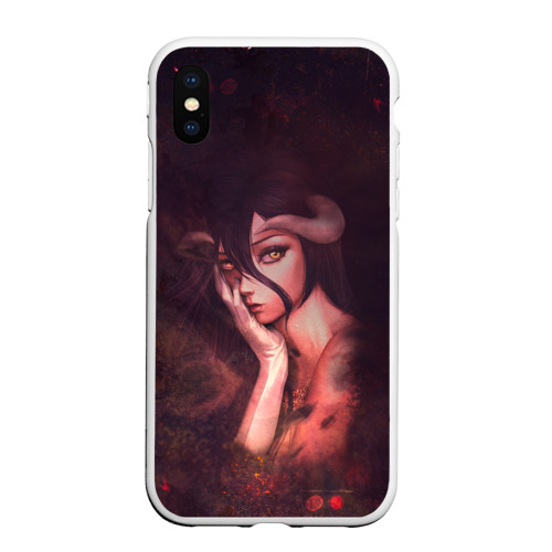 Чехол для iPhone XS Max матовый Albedo sadness