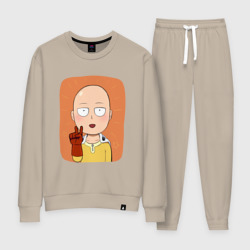 Женский костюм хлопок Сайтама one punch man