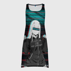 Платье-майка 3D Zero Two Glitch