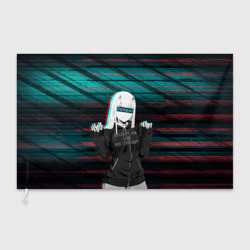 Флаг 3D Zero Two Glitch