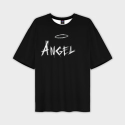 Мужская футболка oversize 3D Angel
