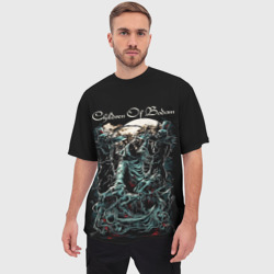 Мужская футболка oversize 3D Children of Bodom - фото 2