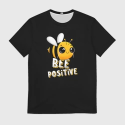 Мужская футболка 3D Пчёлка