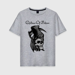 Женская футболка хлопок Oversize Children of Bodom