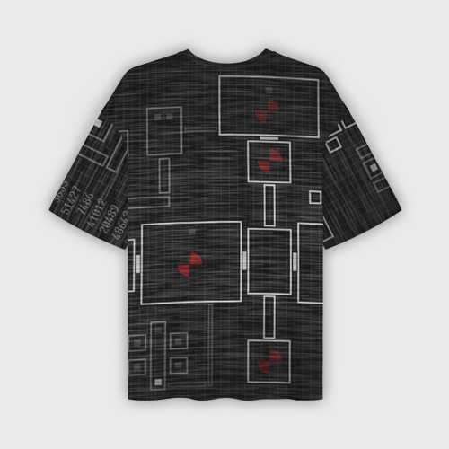 Мужская футболка oversize 3D Five Nights At Freddy, цвет 3D печать - фото 2