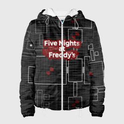 Женская куртка 3D Five Nights At Freddy