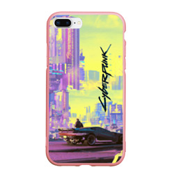 Чехол для iPhone 7Plus/8 Plus матовый Cyberpunk 2077