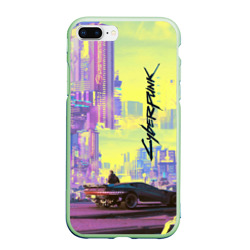 Чехол для iPhone 7Plus/8 Plus матовый Cyberpunk 2077