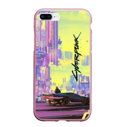 Чехол для iPhone 7Plus/8 Plus матовый Cyberpunk 2077