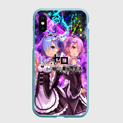 Чехол для iPhone XS Max матовый Re:Zero Жизнь с нуля