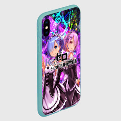 Чехол для iPhone XS Max матовый Re:Zero Жизнь с нуля - фото 2