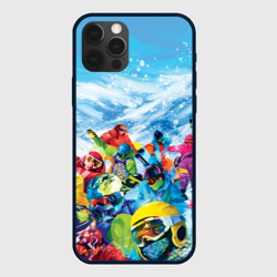 Чехол для iPhone 12 Pro Палитра сноуборд